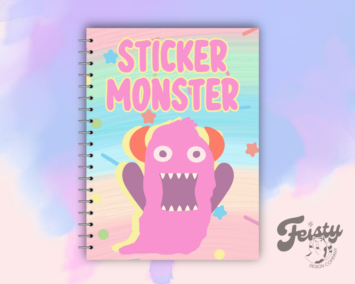 Monster Sticker Book