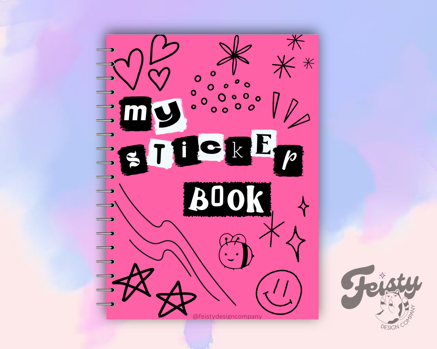 Burn Book Sticker Book