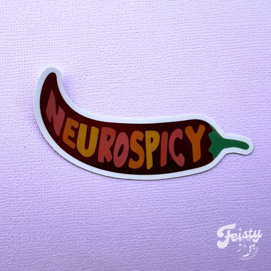 Neurospicy Sticker