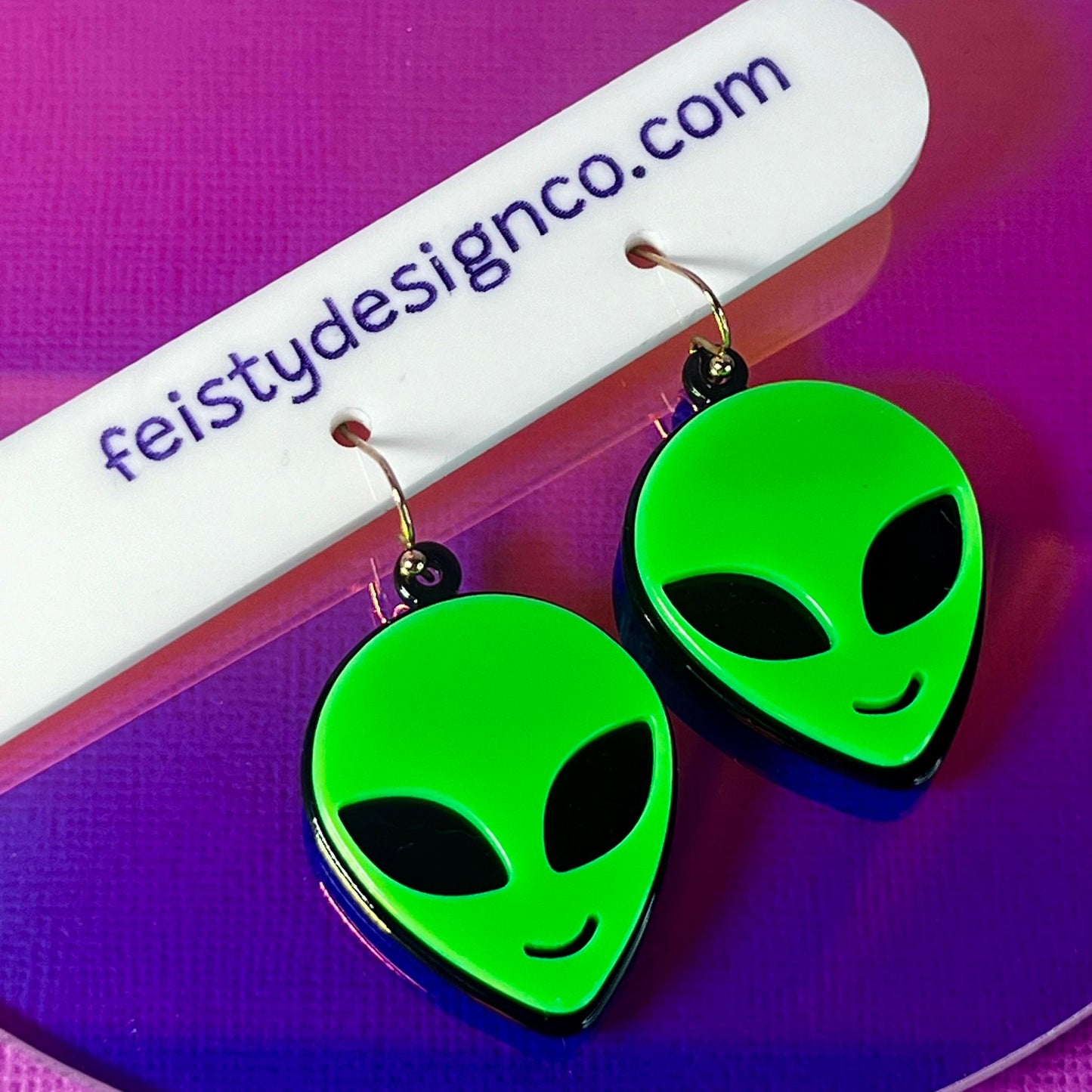 Alien Earrings