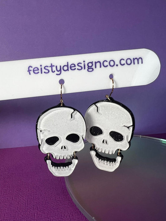 Mr Skully Earrings