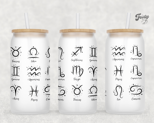 Astrological Glass Can