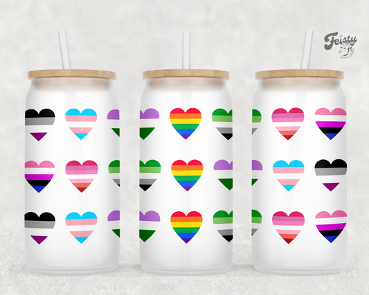 Pride Glass Can