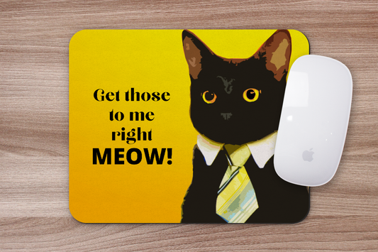 Right MEOW Mousepad