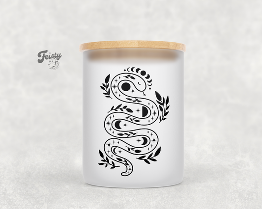 Celestial Snake Stash Jar