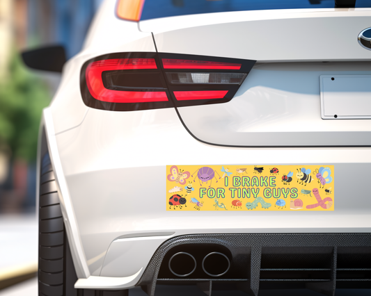 Tiny Guys Bumper Decal